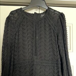 Bardot Black Lace Dress